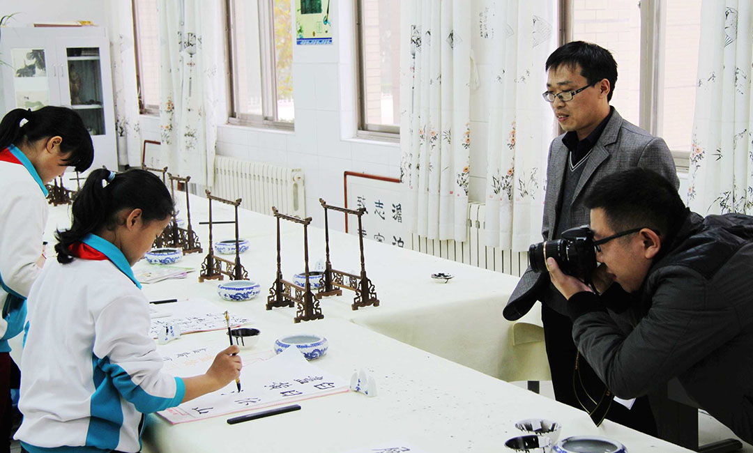 商洛常州书法教育微网站开发案例